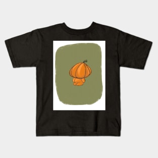 Pumpkin Boy Kids T-Shirt